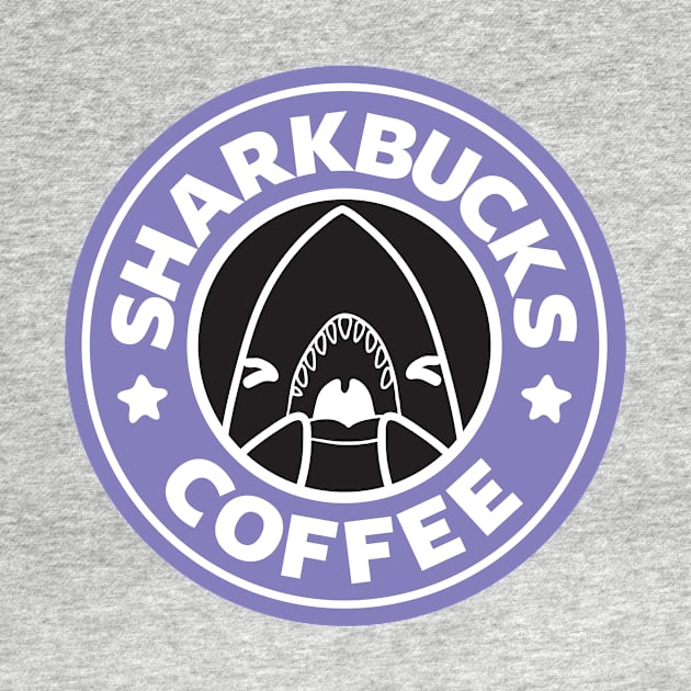 Sharkbucks Logo [Purple] by bytesizetreasure